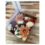 Lookein Artificial Flowers for DIY Wedding Decoration Bridal Bouquet Table Centerpieces Flower Garland Arch Flower Decoration Home Decor, Rustic Terracotta