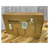 Queension Extra Large Garden Arch 7.2Ft Wide 9.2Ft High, Wedding Arch for Ceremony, Outdoor Garden Trellis for Climbing Plant, Metal Balloon Arches Backdrop Stand with Prongs Base, Gold