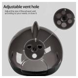 Retails for $129! Professional Standing Hooded Hair Steamer for deep Scalp Conditioning,Adjustable time and Temperature Settings with Dry-Run Protection,Salon Station spa Equipment,Suitable for Home a