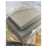 Couch Cushion Support for Sagging Seat - 20" x 20" High-Density Curved Foam Sofa Cushion Support Board, Couch Supporter for Under The Cushions, Grey Set of 3