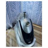 Retails for $130! Anthter Steamer for Clothes, 1500W Powerful Standing Garment Steamer with Roll Wheels, 2.4L Water Tank for 90 Mins Continuous Steaming, 35s Fast Heat-up (Silver)