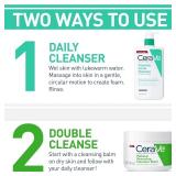 CeraVe Foaming Facial Cleanser, Daily Face Wash for Oily Skin, Hyaluronic Acid + Ceramides + Niacinamide, Fragrance Free & Paraben Free, Non-Drying Oil Control Face Wash, 16 Fluid Ounces