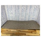 NewLife by GelPro Ergo-Foam Cushioned Anti-Fatigue Standing Kitchen Floor Mat, Padded Stain-Resistant, Waterproof, Non-Slip Comfort Padded Desk/Office Mat - 20" x 48", Tweed Grey Goose