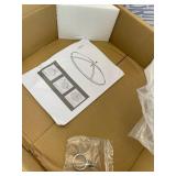 Fire Pit Spark Cover Compatible with Solo Stove Bonfire Size Fire Pit, Easy to Lift Stainless Steel Fire Pit Spark Screen Accessories (Stainless Steel Spark Screen)