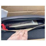 Basics Classic Puresoft PU-Padded Mid-Back Office Computer Desk Chair with Armrest - Black