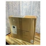 Basics Classic Puresoft PU-Padded Mid-Back Office Computer Desk Chair with Armrest - Black