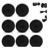 ABS New Security Camera Junction Box,Security Camera Bracket Outdoor,Plastic Waterproof Security Camera Mount Hide Cable Junction Box for Arlo Solar Panel Flip Cover Cable Cover