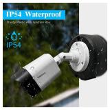 ABS New Security Camera Junction Box,Security Camera Bracket Outdoor,Plastic Waterproof Security Camera Mount Hide Cable Junction Box for Arlo Solar Panel Flip Cover Cable Cover