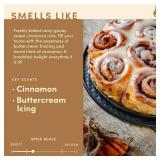 Wax & Wit Cinnamon Rolls Fall Candles for Home Scented Cinnamon and Buttercream Frosting Perfect Home D cor Gifts for Autumn, Holiday, Christmas, Winter - 9oz, Soy Wax, 50 Hour Burn
