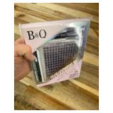 B&Q Fairy Lash Clusters Kit Natural Lashes Clusters Wispy Invisible Band Manga Lashes Individual Lashes Bond and Seal Eyelash Extension Kit Easy Removal (Fairy Kit-8-18MIX)