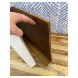 Hoolerry 1 PC Wire Rack Covers 16 x 33 Inch Wood Shelf Covers for Wire Shelving Pantry Shelves Covers Rack Liner Shelf Liners for Bathroom Kitchen Shelving Upgrade, White