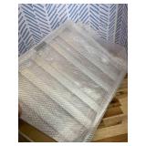 Retails for $190! Heated Towel Rack for Bathroom, Towel Warmer with 10 Bar Flat Rack Large, Electric Hot Towel Rack Wall Mounted, LED Buit-in Timer, Plug-in, Stainless Steel, Fast Heating, Nickel