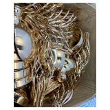 Retails for $156! Rtteri 20 Pcs Metal Flower Arrangement Stand Wedding Flower Centerpieces Stand Elegant Metal Flower Vase Candelabra Candle Holder for Wedding Reception Table Decor Party Hotel Home D