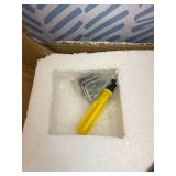 Retails for $235! Mid Century Modern Coffee Table, Solid Wood Triangle Coffee Table for Living Room, Modern Tea Table for Home, 43.3x30.7x16.5