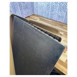 PrimeZone Wood Acoustic Wall Panels - 2 PCS 23.6" x 23.6" 3D Fluted Slat Sound Proof Wall Paneling, Sound Absorbing & Noise Reduction Interior Decor Panels for Living Room, TV Wall, Bedroom, Walnut