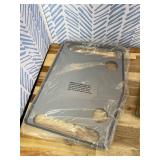 DMI Walker Tray With Cup Holders, Walker Tray For Folding Walkers, Mobility Accessory for Seniors, Tray Table for Standard Walkers, Multipurpose and Portable, Gray