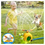 Baseball Water Sprinkler Toys - Outdoor Water Toys for Kids Ages 4-8 8-12 - Summer Water Spray Game for Lawn Backyard Garden - Toddler Outside Toys for 4 5 6 7 8 11 12 Year Old
