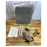 CAR PASS Neoprene Waterproof Seat Covers Full Sets, Wetsuit Car Seat Covers 5 Seats Universal Fit for Vans, Truck, SUV, 3D Tyre Embossed Seat Covers Anti Slip with Armrests, Aibag Compatible(All Gray)