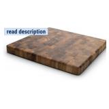 Ironwood Gourmet 28218 Square Charleston End Grain Chef