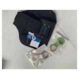 Arm sling phone carrier. W/ Air Tag carriers