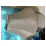 3 antique lamp shades