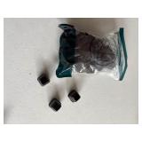 Square rubber protectors for chair legs