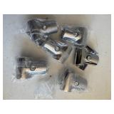 T pipe clamp connector see pictures for dimensions