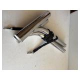 2 outrigger stainless steel fishing rod holders