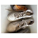 2 pair Nike, 3 pair swim shoes