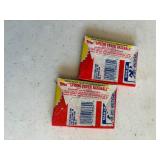 2 packages un opened Tops 1988 Baseball cards