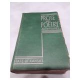1945 Kansas State Prose and Poetry Adventures Textbook