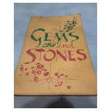 Gems and Stones - 1960 First Edition Book
