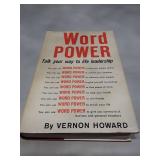 Word Power by Vernon Howard - 1958 First Edition Self-Help Book