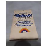 Believe! by Richard M. DeVos - 1975 First Edition Paperback
