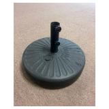 Round Umbrella Base Stand with Adjustable Pole