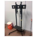Mobile TV Stand with Equipment Shelf (cooler sold separately) - Retail: $75