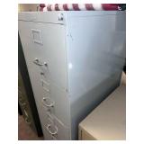 Traditional 4-Drawer Metal Filing Cabinet - Retail: $75