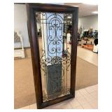 Decorative Wrought Iron  wood frame - Retail: $275