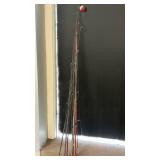 Collection of Classic Fishing Rods and Reels