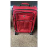 Red Spinner Luggage with Multiple Compartments - Retail: $45