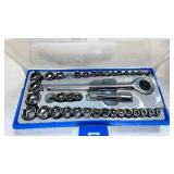 Professional Socket Wrench Set with Ratchet - Retail: $25