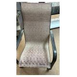 Mid-Century Metal Frame Woven Chair - Retail: $75