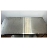 Commercial Stainless Steel Multi-Tier Rolling Table - Retail: $175