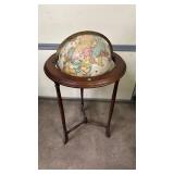 Traditional World Globe with Wooden Stand - Retail: $175
