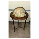 Traditional World Globe with Wooden Stand - Retail: $175