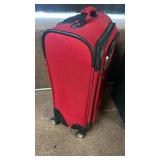 Red Spinner Luggage with Multiple Compartments - Retail: $45