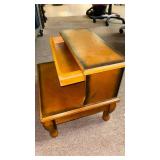 Traditional Solid Wood Two-Tier step with drawer - Retail: $35