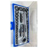 Professional Socket Wrench Set with Ratchet - Retail: $25