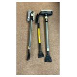 3-Piece Snow Brush and Ice Scraper Set - Retail: $25