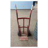 Classic Red Steel Hand Truck